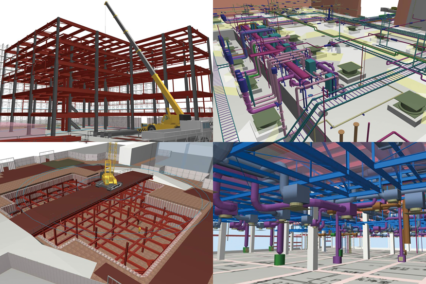 鹿島建設独自のプラットフォーム『Global BIM®』で、社内外の関係者がデータを共有・管理できる環境を構築