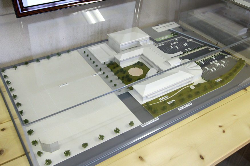 スタディ模型（小学校、新発田市）