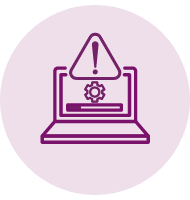 常駐プログラムによる阻害