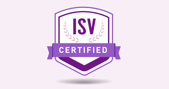 ISV認証による高い互換性