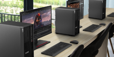 レノボのワークステーションなら、レンダリング処理を大幅にスピードアップ